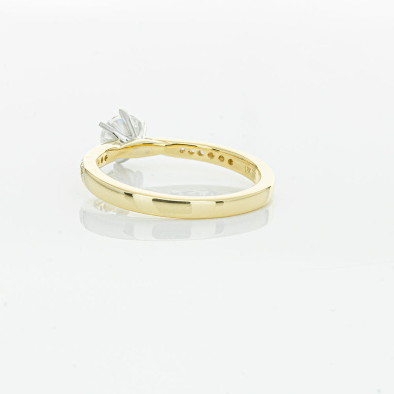 18ct Yellow Gold .50ct Diamond Zenith Ring-Ring-Walker & Hall