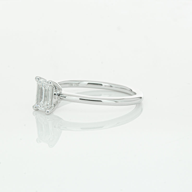 18ct White Gold .70ct Diamond Melba Ring-Ring-Walker & Hall