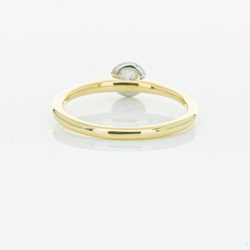 18ct Yellow Gold .30ct Diamond Natalia Ring-Ring-Walker & Hall