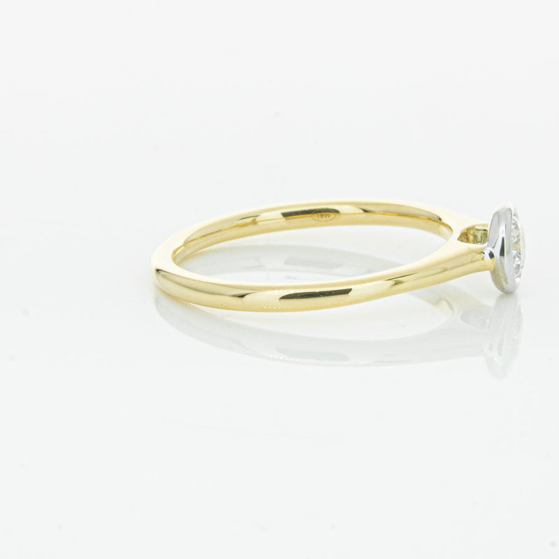 18ct Yellow Gold .30ct Diamond Natalia Ring-Ring-Walker & Hall