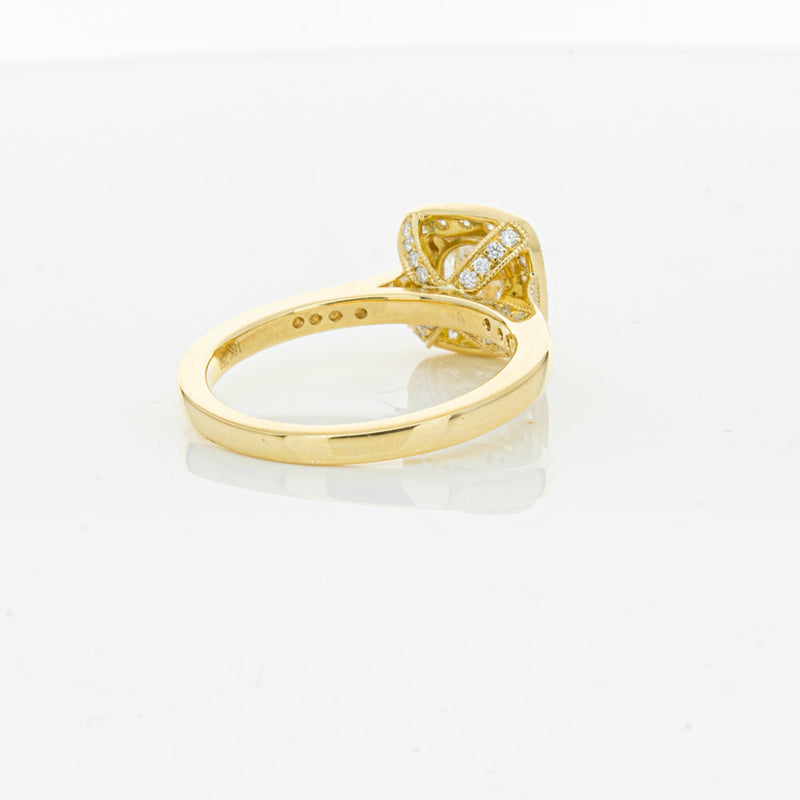 18ct Yellow Gold 1.01ct Diamond Aurora Ring-Ring-Walker & Hall