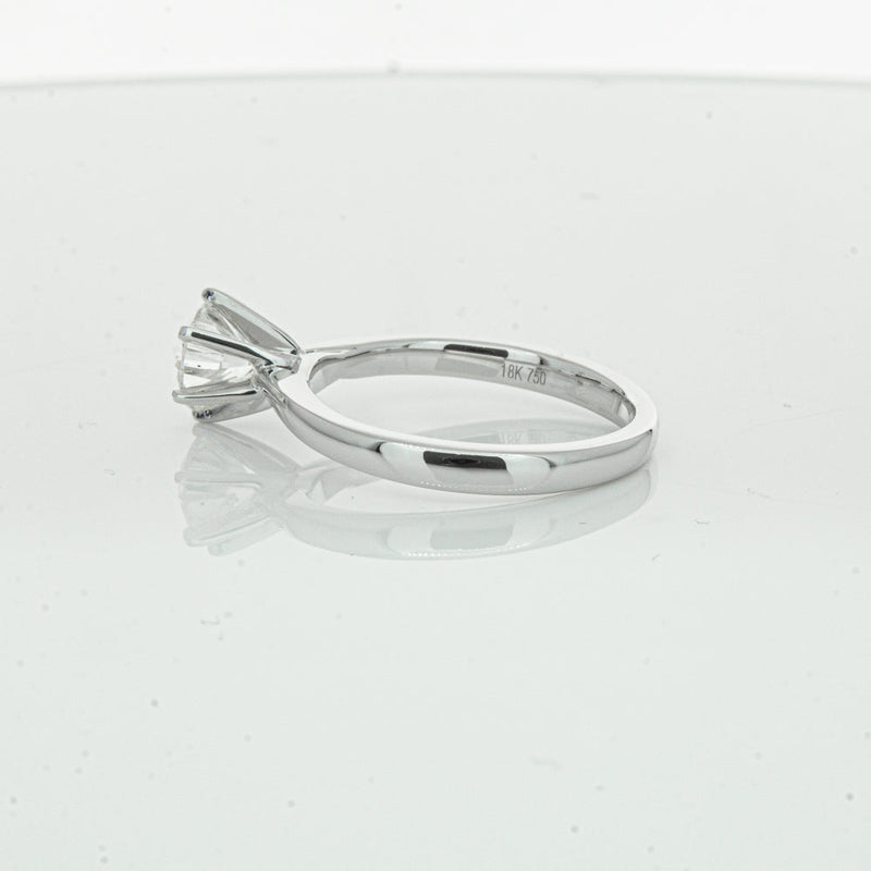 18ct White Gold 1.00ct Diamond Capri Ring-Ring-Walker & Hall