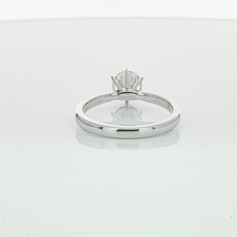 18ct White Gold 1.00ct Diamond Capri Ring-Ring-Walker & Hall