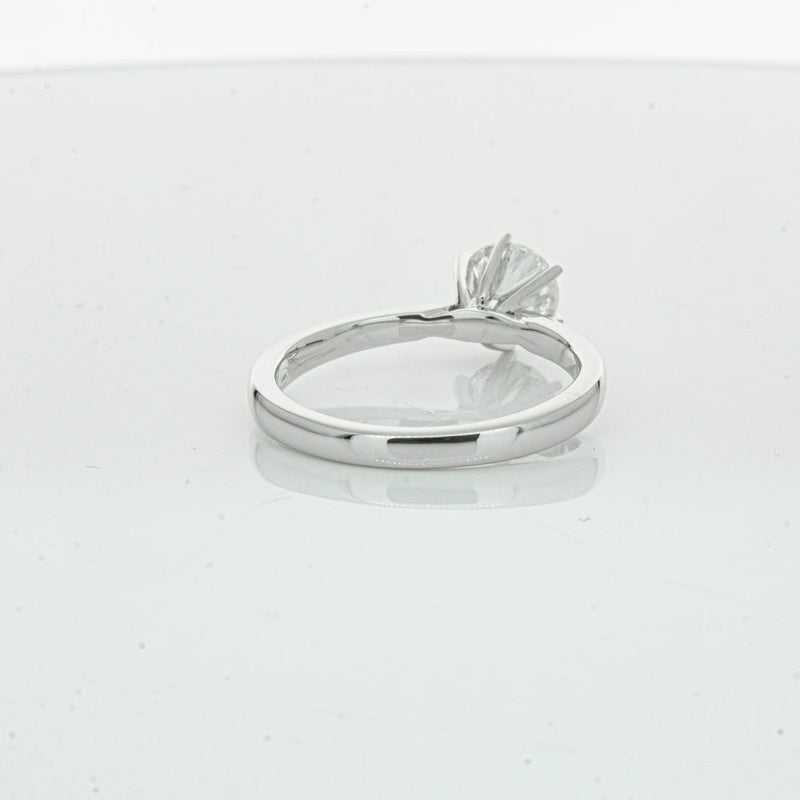 18ct White Gold 1.00ct Diamond Capri Ring-Ring-Walker & Hall