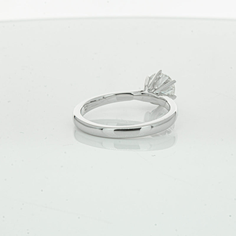 18ct White Gold 1.00ct Diamond Capri Ring-Ring-Walker & Hall