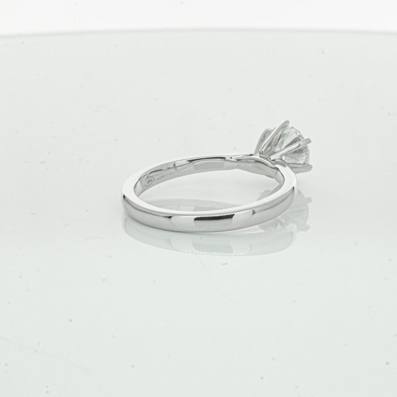 18ct White Gold 1.00ct Diamond Capri Ring-Ring-Walker & Hall