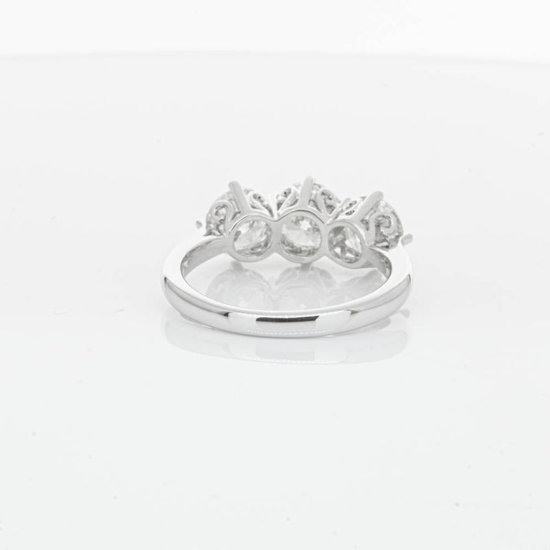 18ct White Gold 3.02ct Diamond Coronado Ring-Ring-Walker & Hall