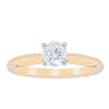 18ct Yellow Gold .46ct Diamond Venetian Ring-Ring-Walker & Hall