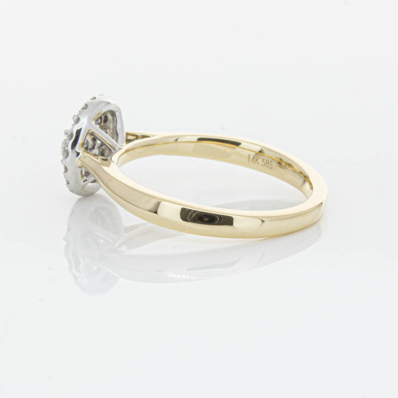 14ct Yellow Gold Diamond Saturn Ring-Ring-Walker & Hall