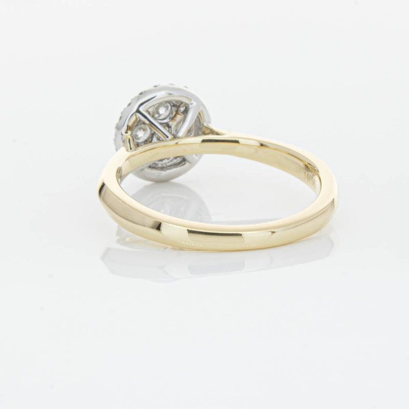 14ct Yellow Gold Diamond Saturn Ring-Ring-Walker & Hall