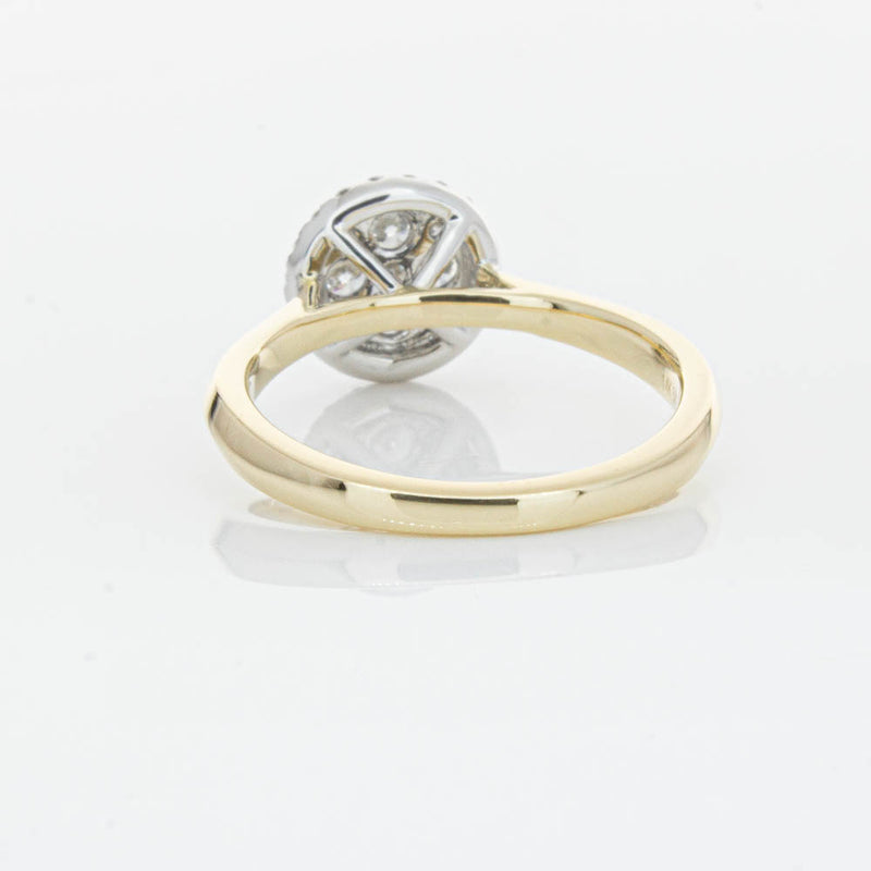 14ct Yellow Gold Diamond Saturn Ring-Ring-Walker & Hall