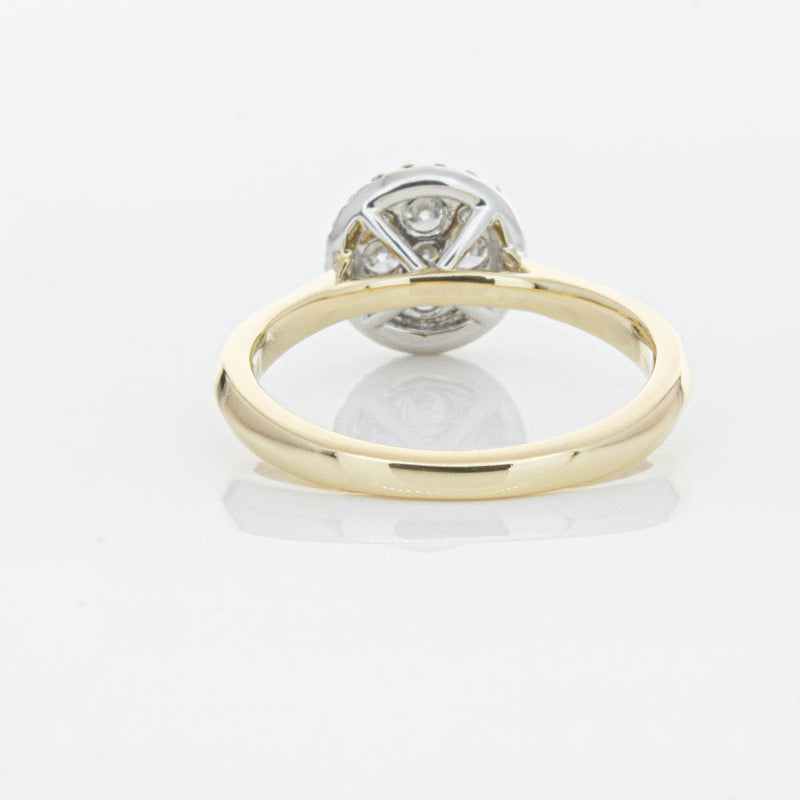 14ct Yellow Gold Diamond Saturn Ring-Ring-Walker & Hall