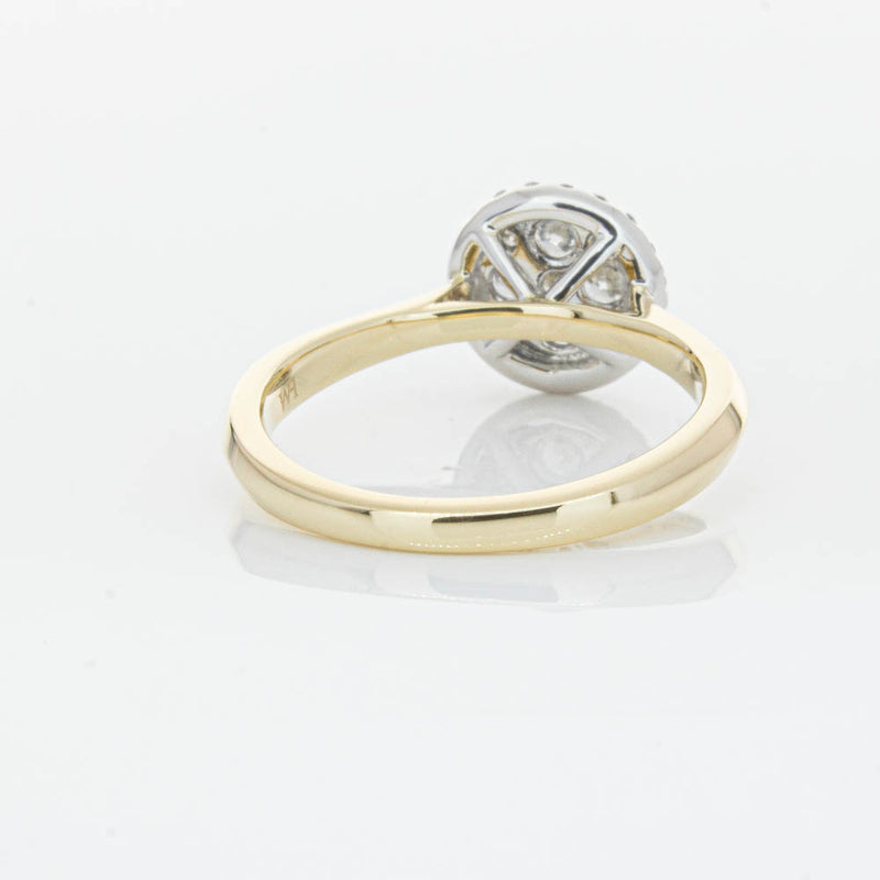 14ct Yellow Gold Diamond Saturn Ring-Ring-Walker & Hall