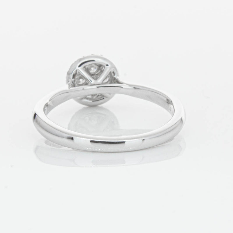 14ct White Gold Diamond Mini Saturn Ring-Ring-Walker & Hall