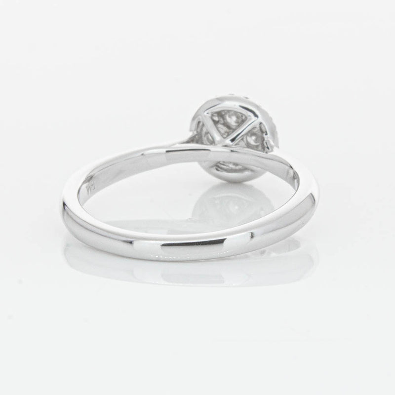 14ct White Gold Diamond Mini Saturn Ring-Ring-Walker & Hall