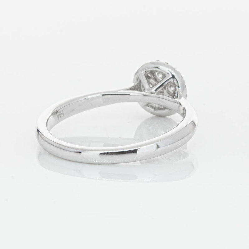 14ct White Gold Diamond Mini Saturn Ring-Ring-Walker & Hall