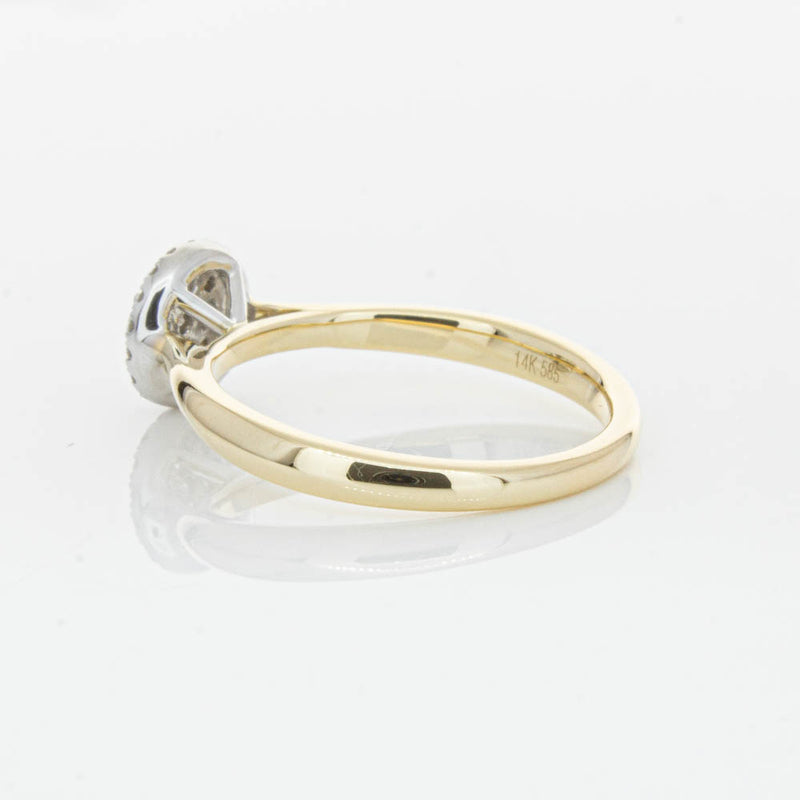 14ct Yellow Gold Diamond Mini Saturn Ring-Ring-Walker & Hall