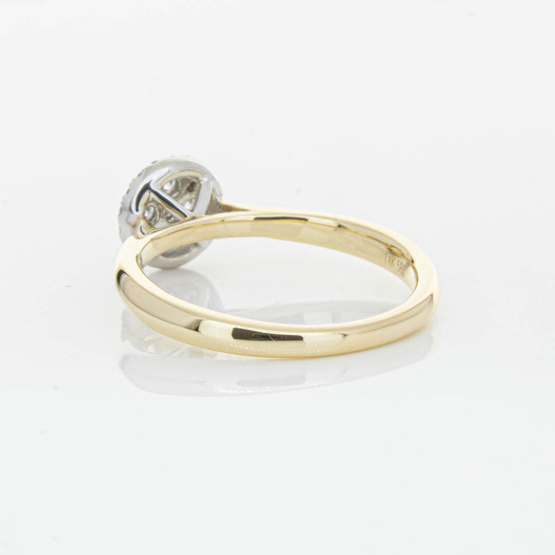 14ct Yellow Gold Diamond Mini Saturn Ring-Ring-Walker & Hall