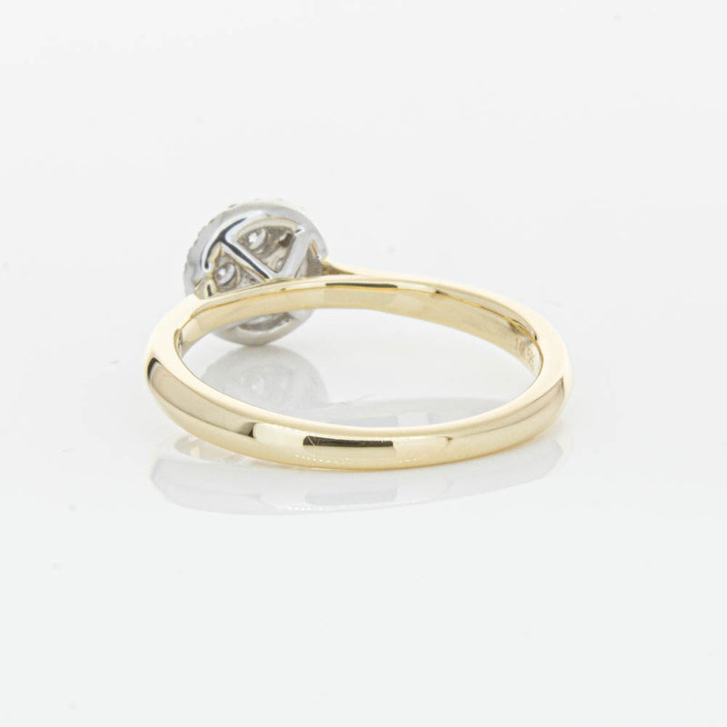 14ct Yellow Gold Diamond Mini Saturn Ring-Ring-Walker & Hall