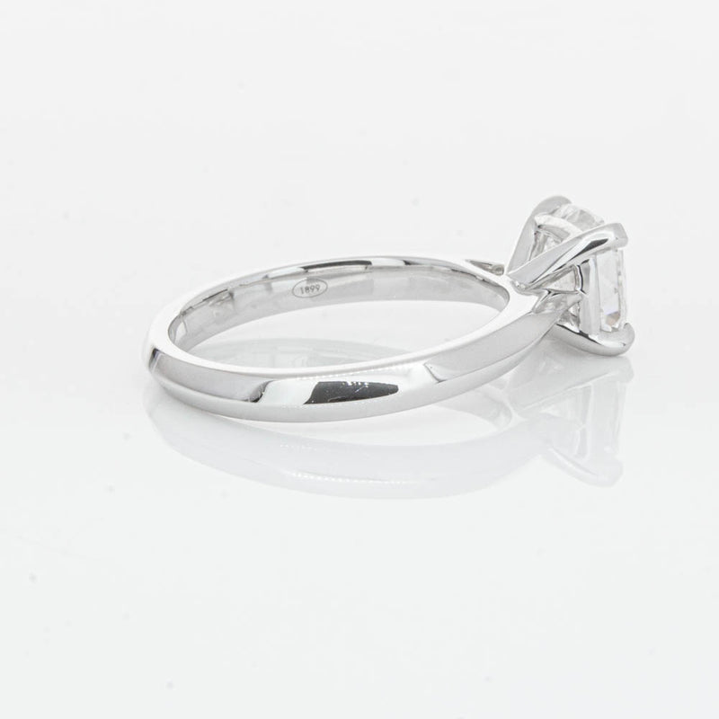 18ct White Gold 2.01ct Cushion Cut Diamond Venetian Ring-Ring-Walker & Hall