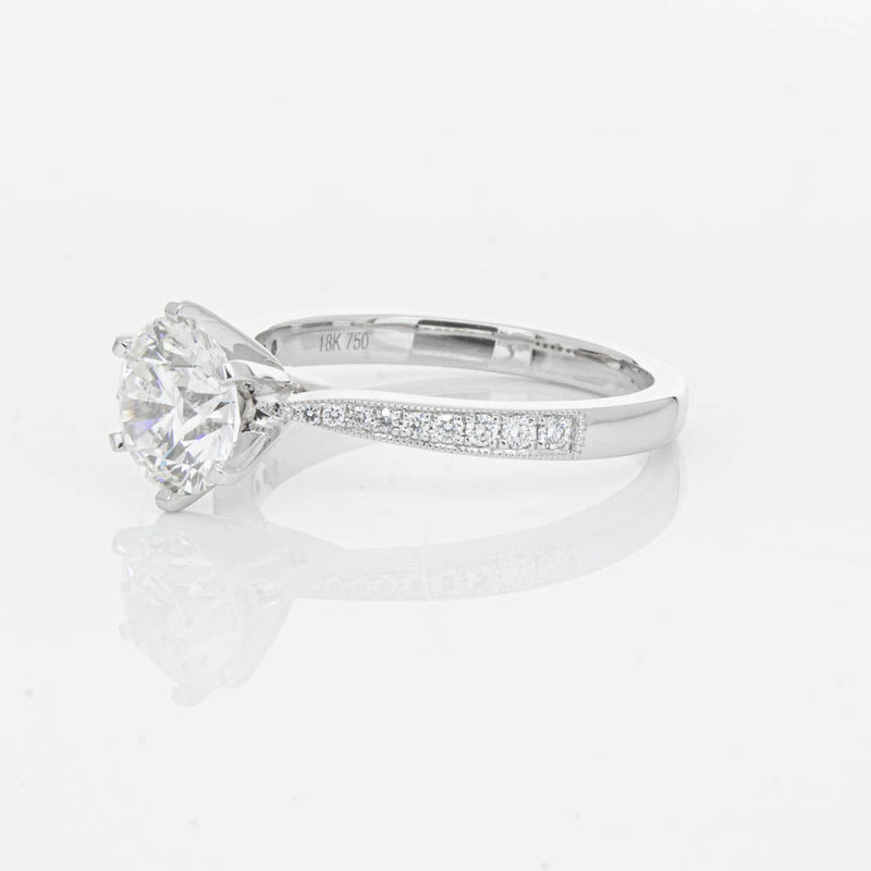 18ct White Gold 1.50ct Diamond Zenith Ring-Ring-Walker & Hall