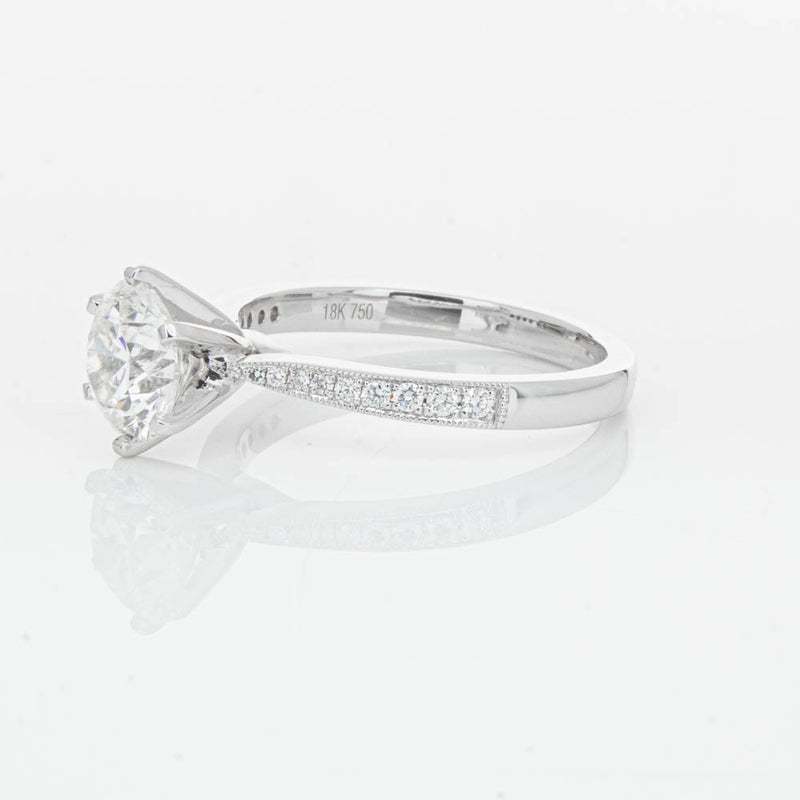 18ct White Gold 1.50ct Diamond Zenith Ring-Ring-Walker & Hall