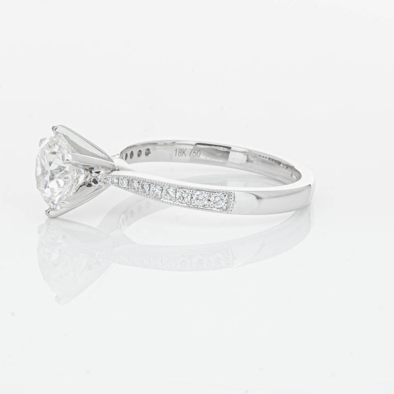 18ct White Gold 1.50ct Diamond Zenith Ring-Ring-Walker & Hall