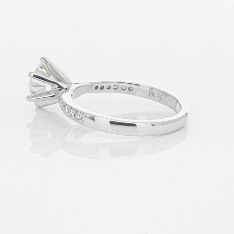 18ct White Gold 1.50ct Diamond Zenith Ring-Ring-Walker & Hall