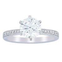 18ct White Gold 1.50ct Diamond Zenith Ring-Ring-Walker & Hall