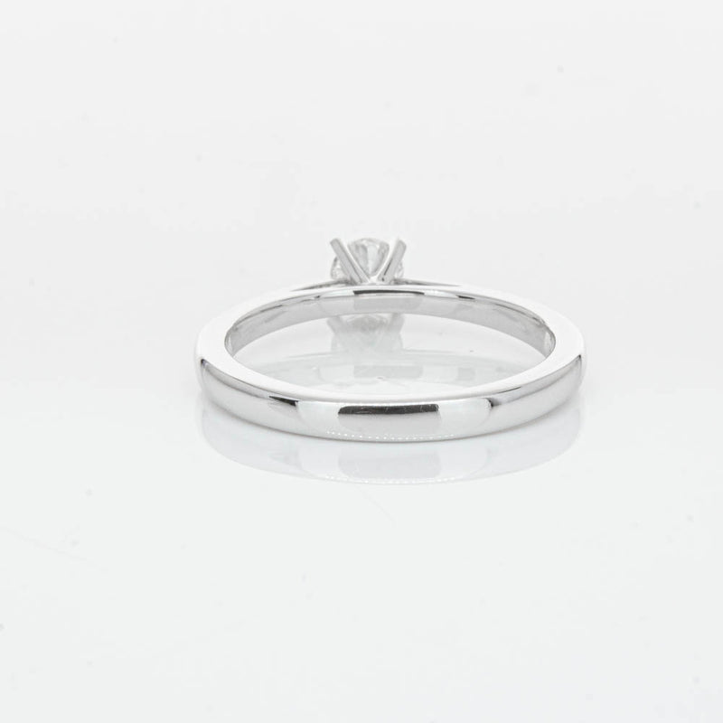 14ct White Gold .30ct Diamond Luna Ring-Ring-Walker & Hall