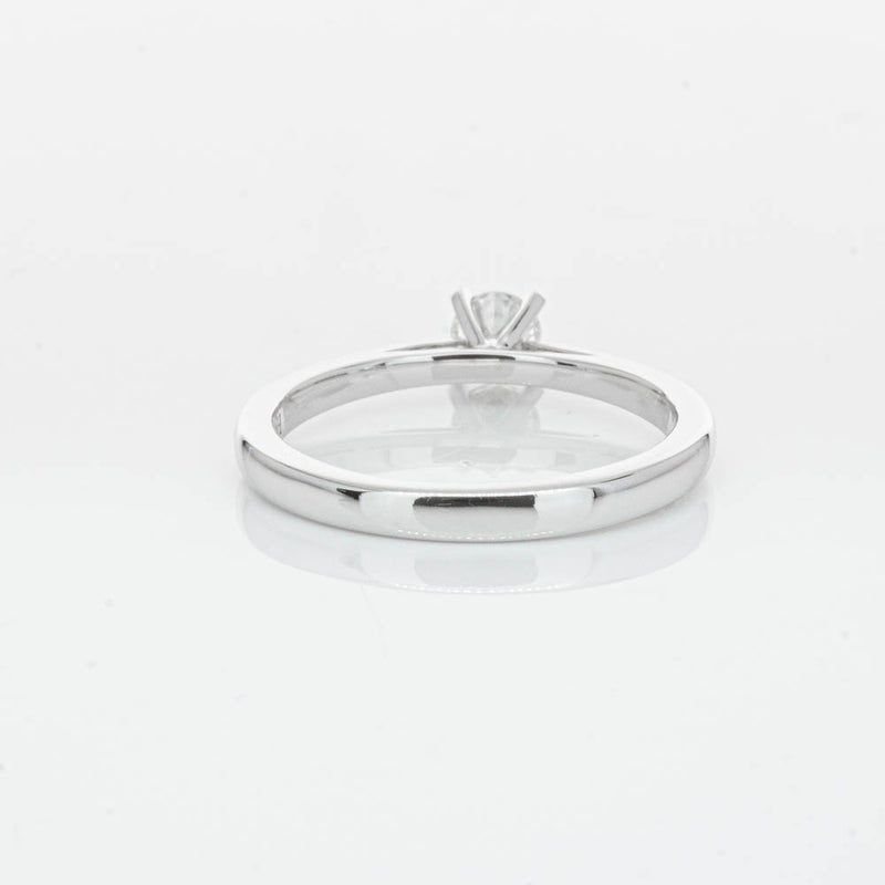 14ct White Gold .30ct Diamond Luna Ring-Ring-Walker & Hall