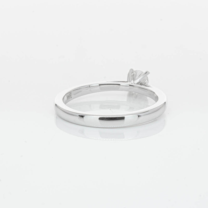 14ct White Gold .30ct Diamond Luna Ring-Ring-Walker & Hall