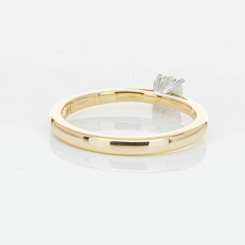 14ct Yellow Gold .30ct Diamond Luna Ring-Ring-Walker & Hall