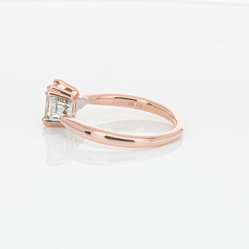 18ct Rose Gold Champagne Diamond Ayla Ring-Ring-Walker & Hall