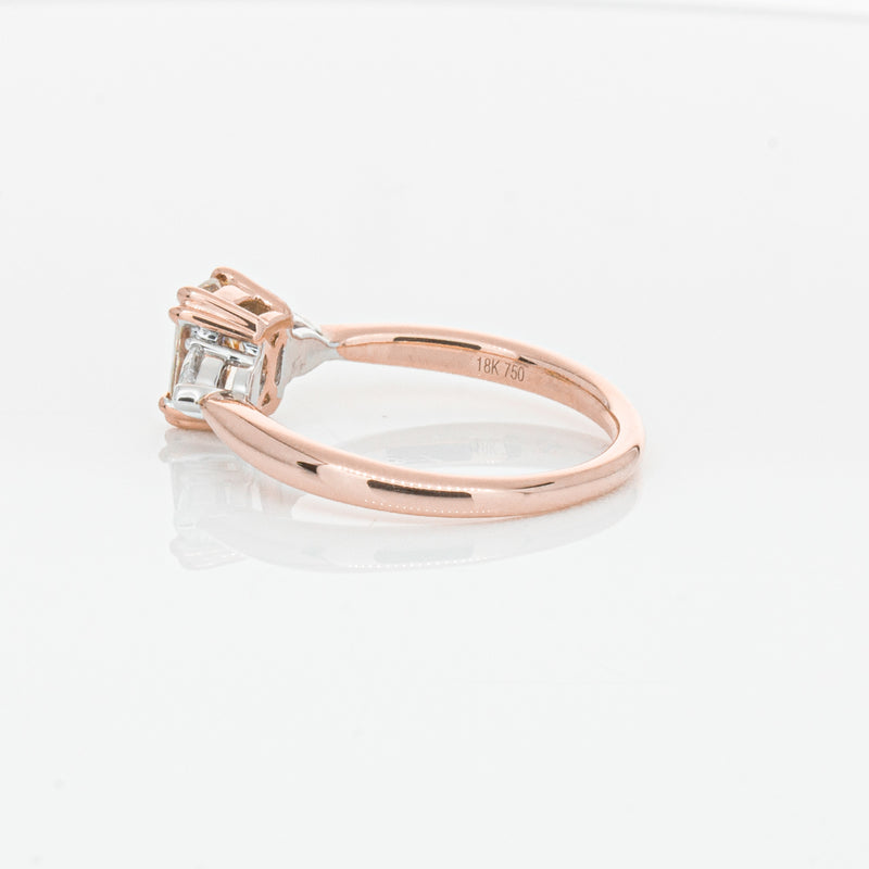 18ct Rose Gold Champagne Diamond Ayla Ring-Ring-Walker & Hall