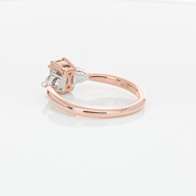 18ct Rose Gold Champagne Diamond Ayla Ring-Ring-Walker & Hall