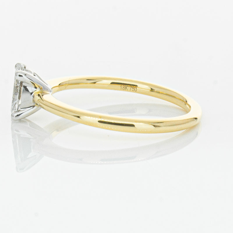 18ct Yellow Gold .52ct Diamond Melba Ring-Ring-Walker & Hall