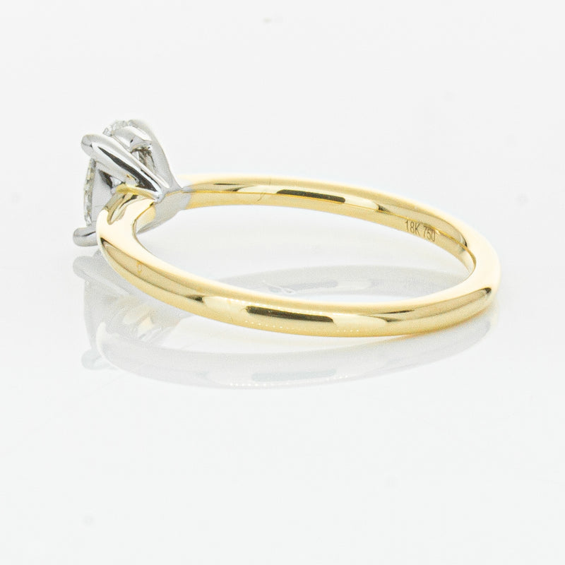 18ct Yellow Gold .52ct Diamond Melba Ring-Ring-Walker & Hall