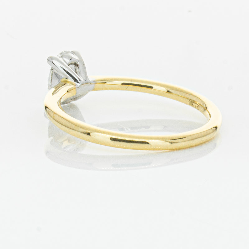 18ct Yellow Gold .52ct Diamond Melba Ring-Ring-Walker & Hall