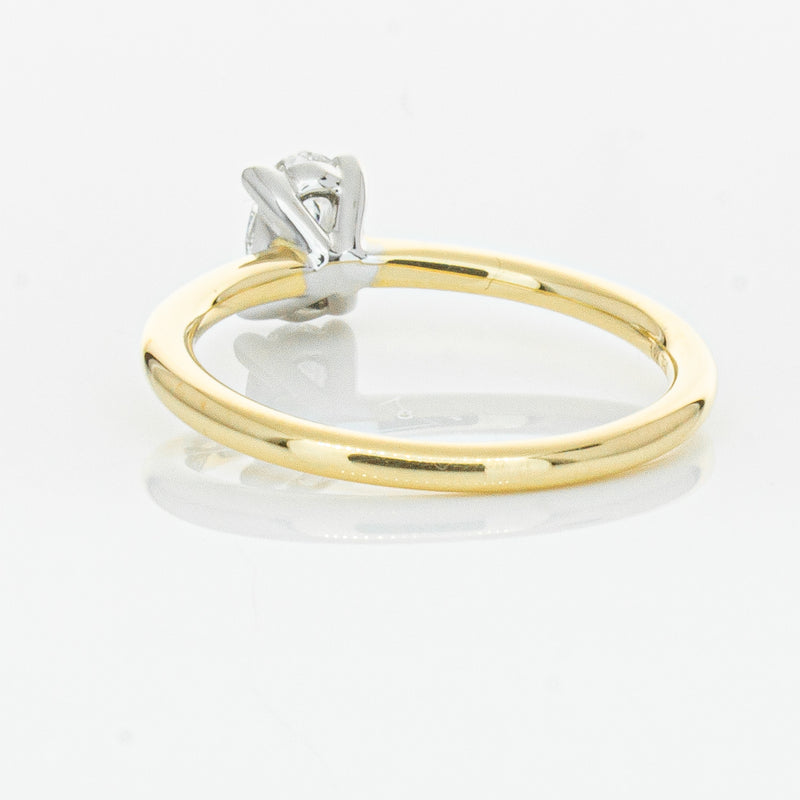 18ct Yellow Gold .52ct Diamond Melba Ring-Ring-Walker & Hall