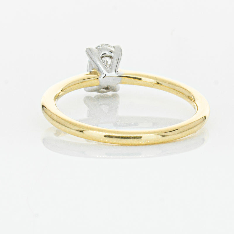18ct Yellow Gold .52ct Diamond Melba Ring-Ring-Walker & Hall