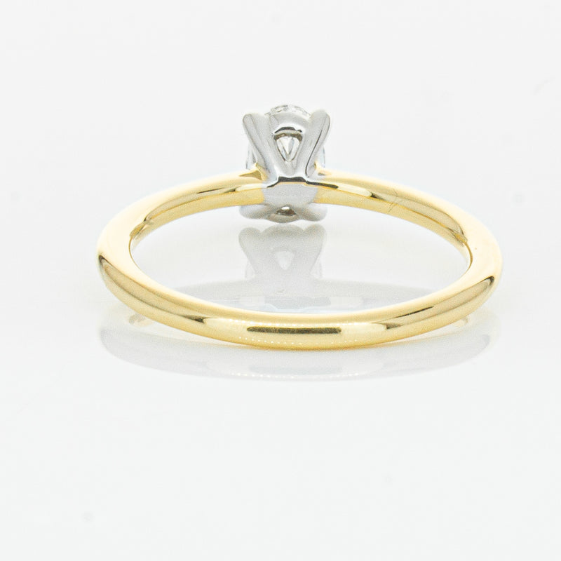 18ct Yellow Gold .52ct Diamond Melba Ring-Ring-Walker & Hall