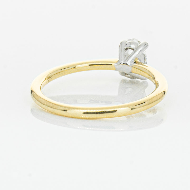 18ct Yellow Gold .52ct Diamond Melba Ring-Ring-Walker & Hall