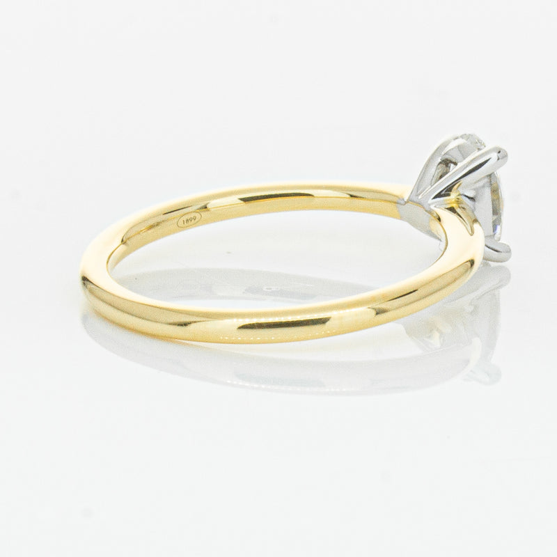 18ct Yellow Gold .52ct Diamond Melba Ring-Ring-Walker & Hall