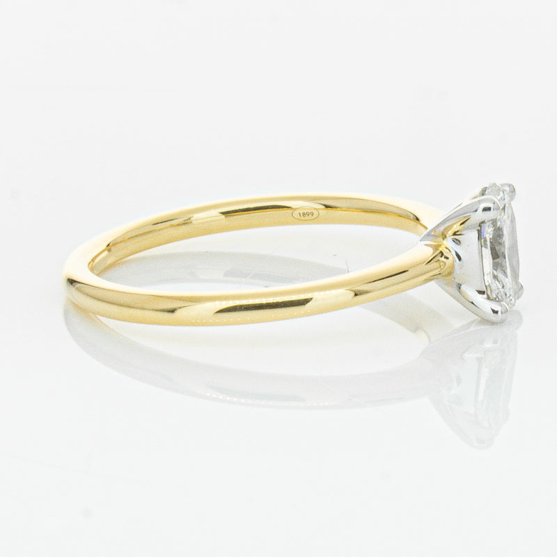 18ct Yellow Gold .52ct Diamond Melba Ring-Ring-Walker & Hall