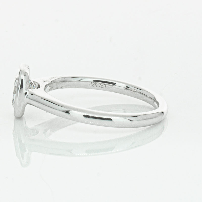 18ct White Gold 1.02ct Cushion Cut Diamond Natalia Ring-Ring-Walker & Hall