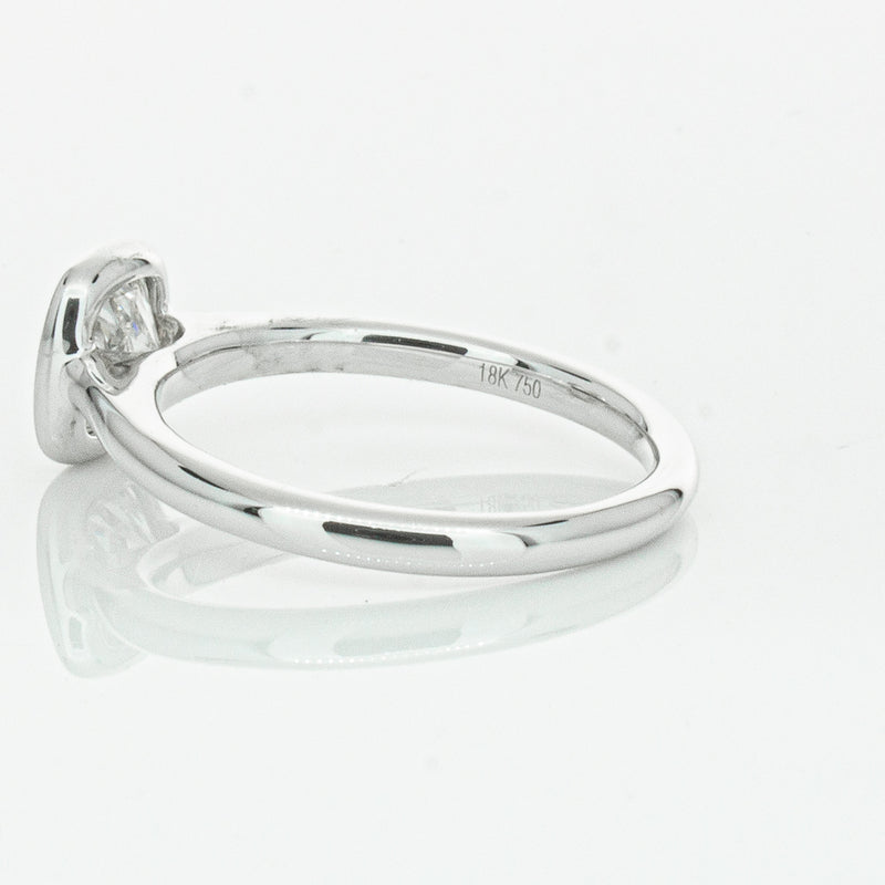 18ct White Gold 1.02ct Cushion Cut Diamond Natalia Ring-Ring-Walker & Hall