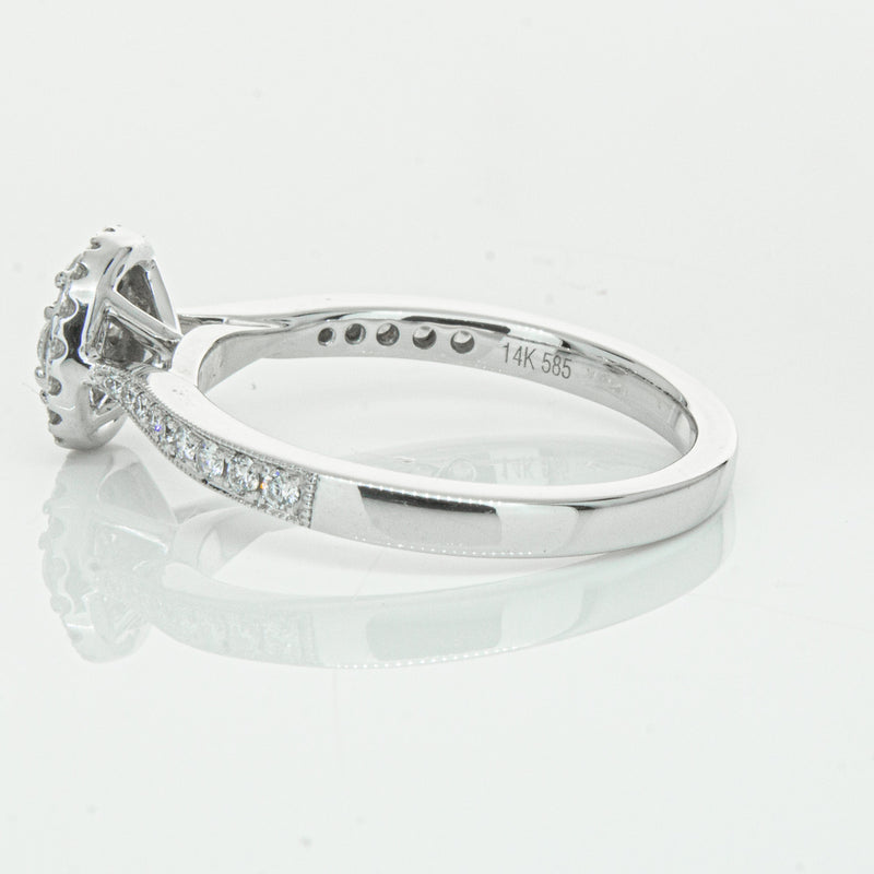 14ct White Gold .44ct Diamond Phoebe Ring-Ring-Walker & Hall