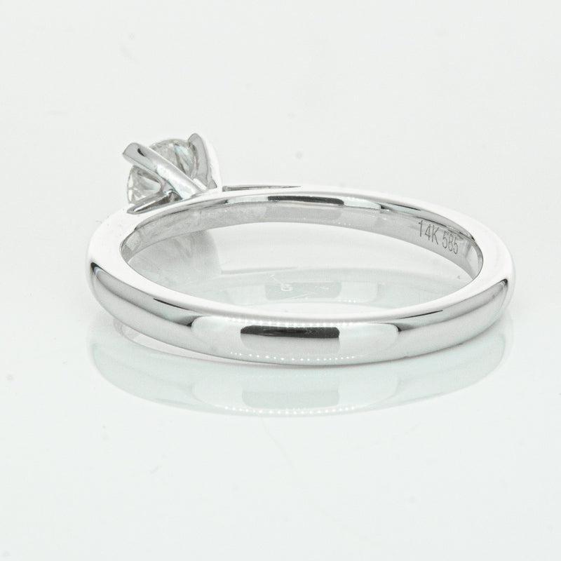 14ct White Gold .50ct Diamond Luna Ring-Ring-Walker & Hall