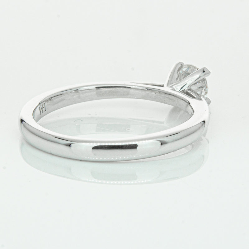 14ct White Gold .50ct Diamond Luna Ring-Ring-Walker & Hall